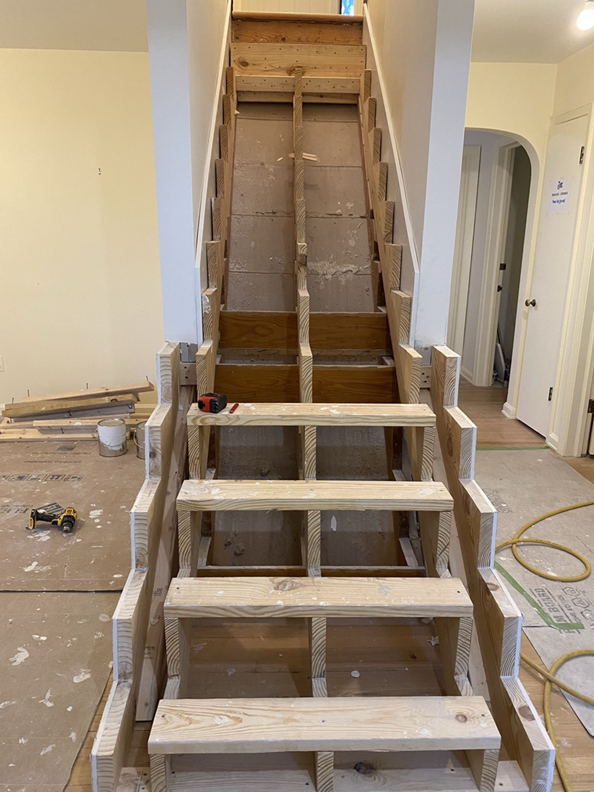 ENTRY FOYER STAIRCASE 1920 20