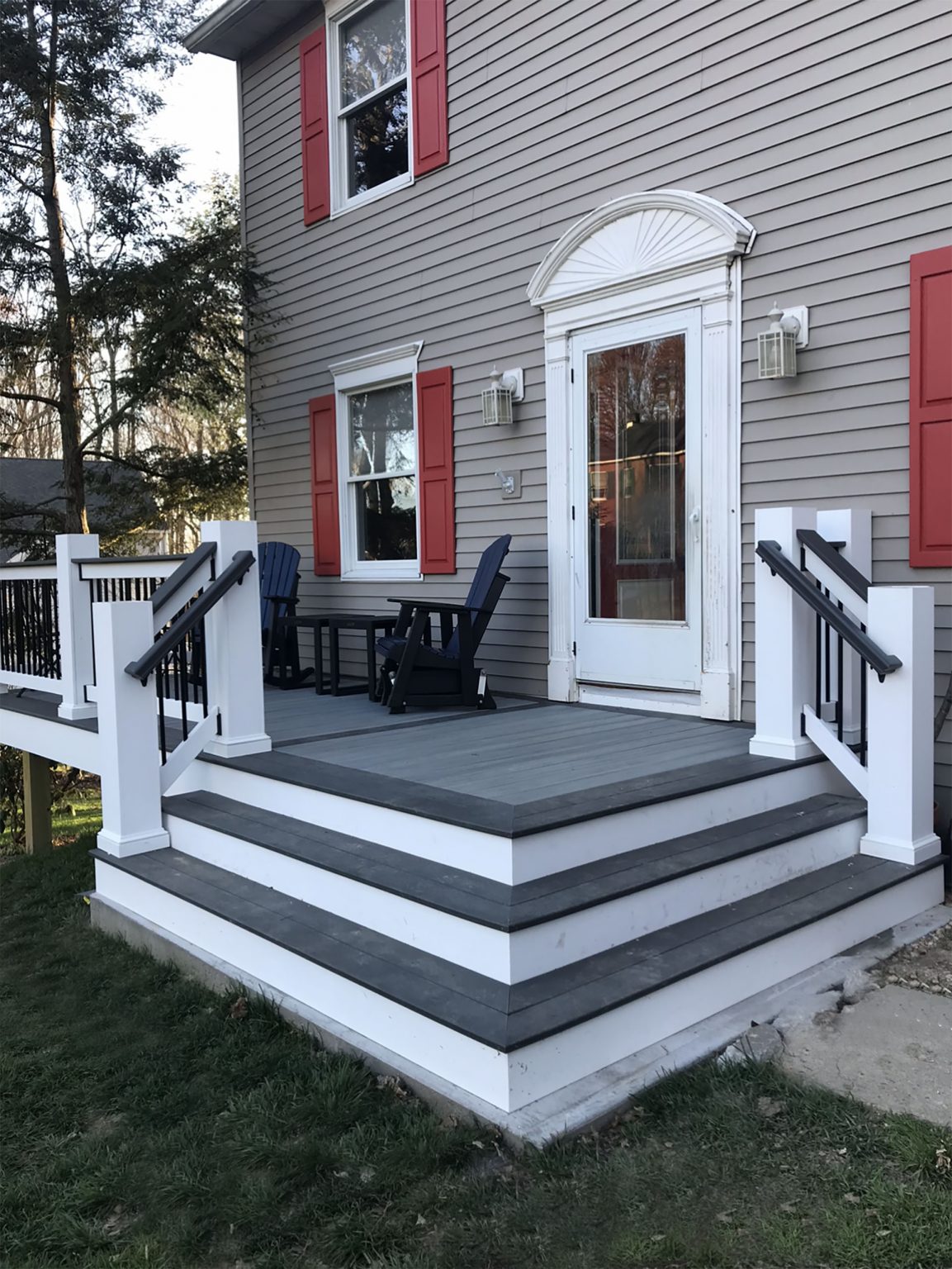 Front Porch Trex Deck