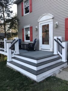 Front Porch Trex Deck